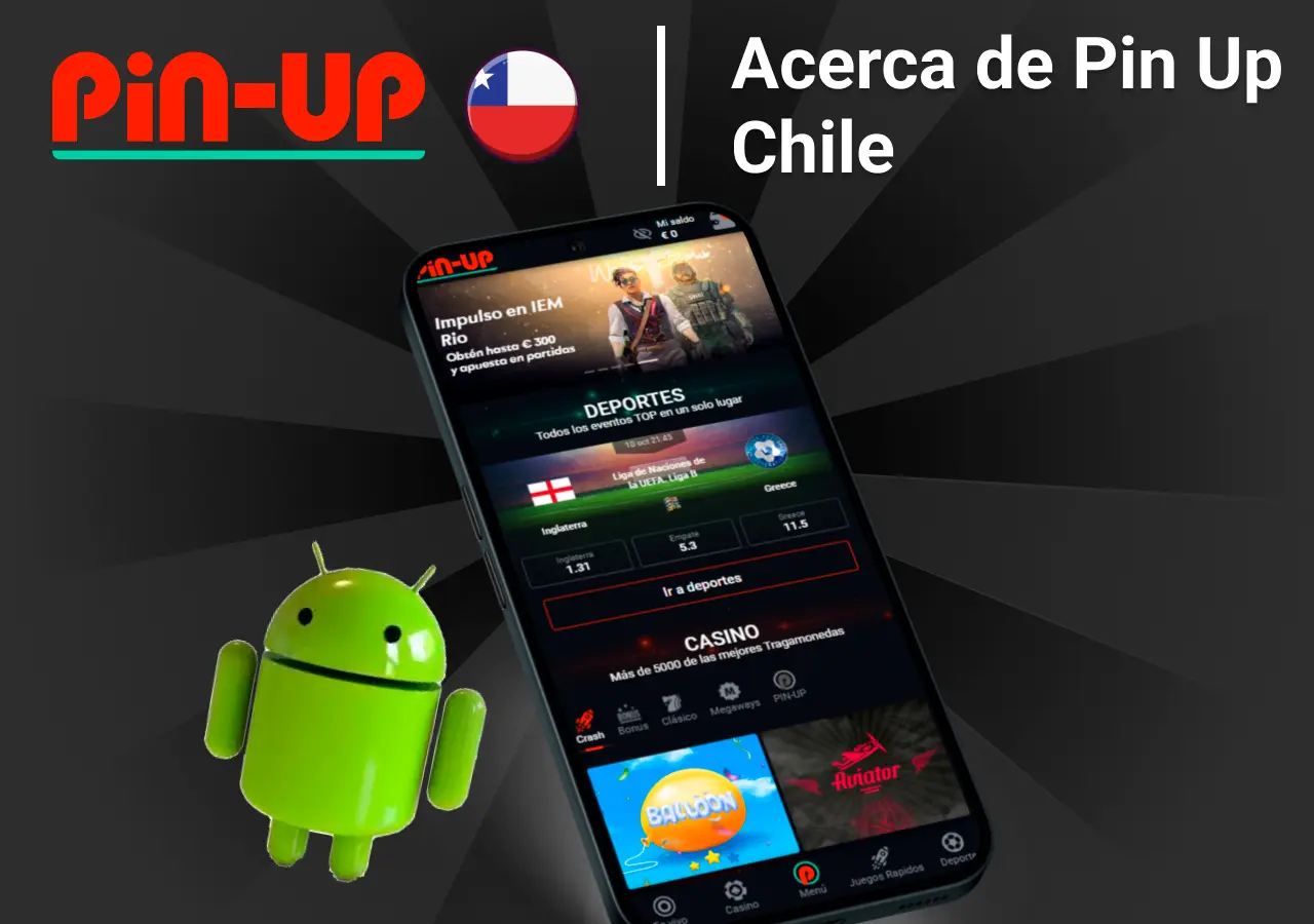 Información general sobre Pin-Up Chile y su oferta de juegos y apuestas